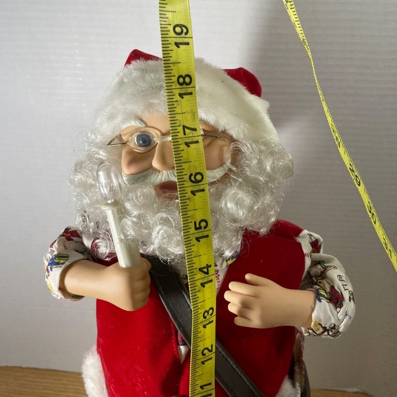 Vintage Telco The Original Motionette of Christmas Santa Clause w Mailbag VIDEO - Picture 11 of 11
